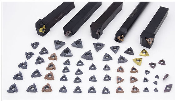 PVD покрывая вставки CNC высокоскоростные стальные Indexable для металла подвергая 16ER механической обработке 16UN